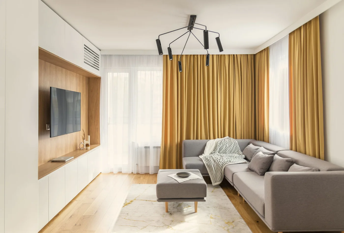 Intérieur avec mobilier