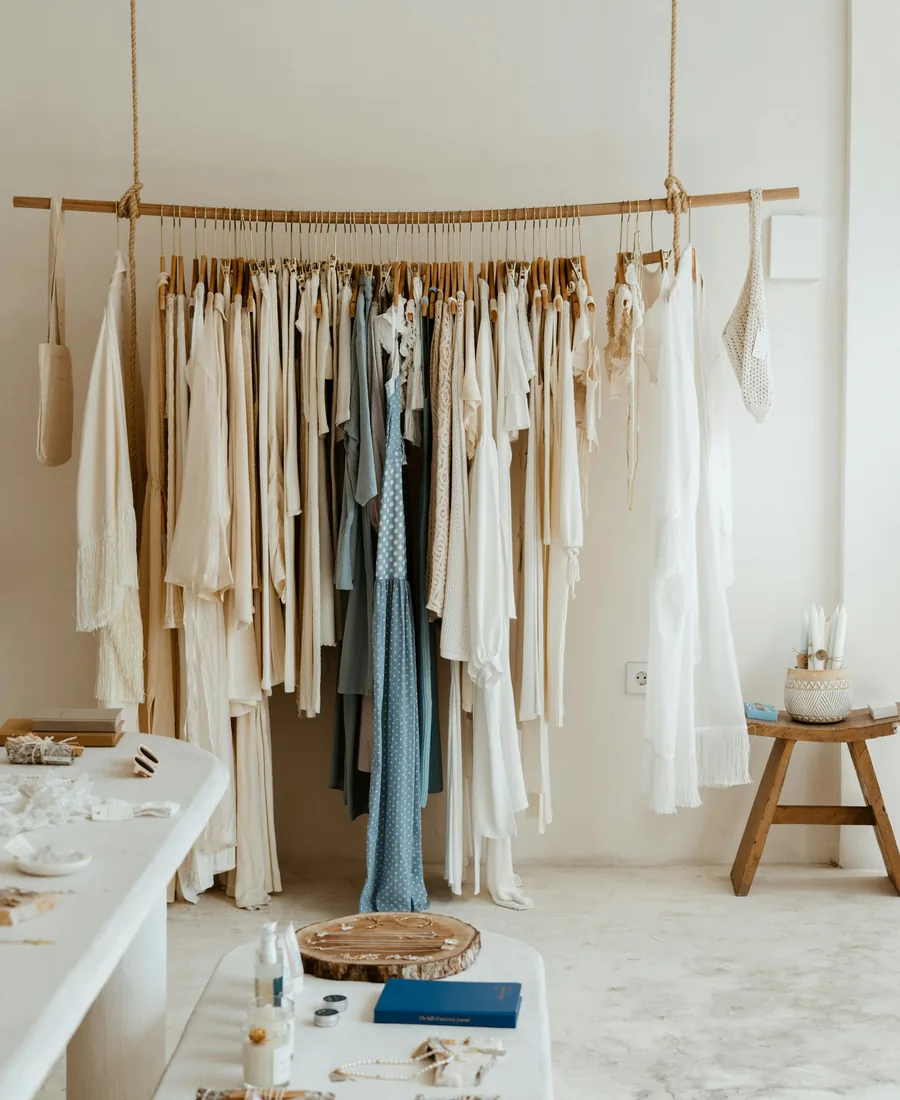 Collection de vêtements naturels