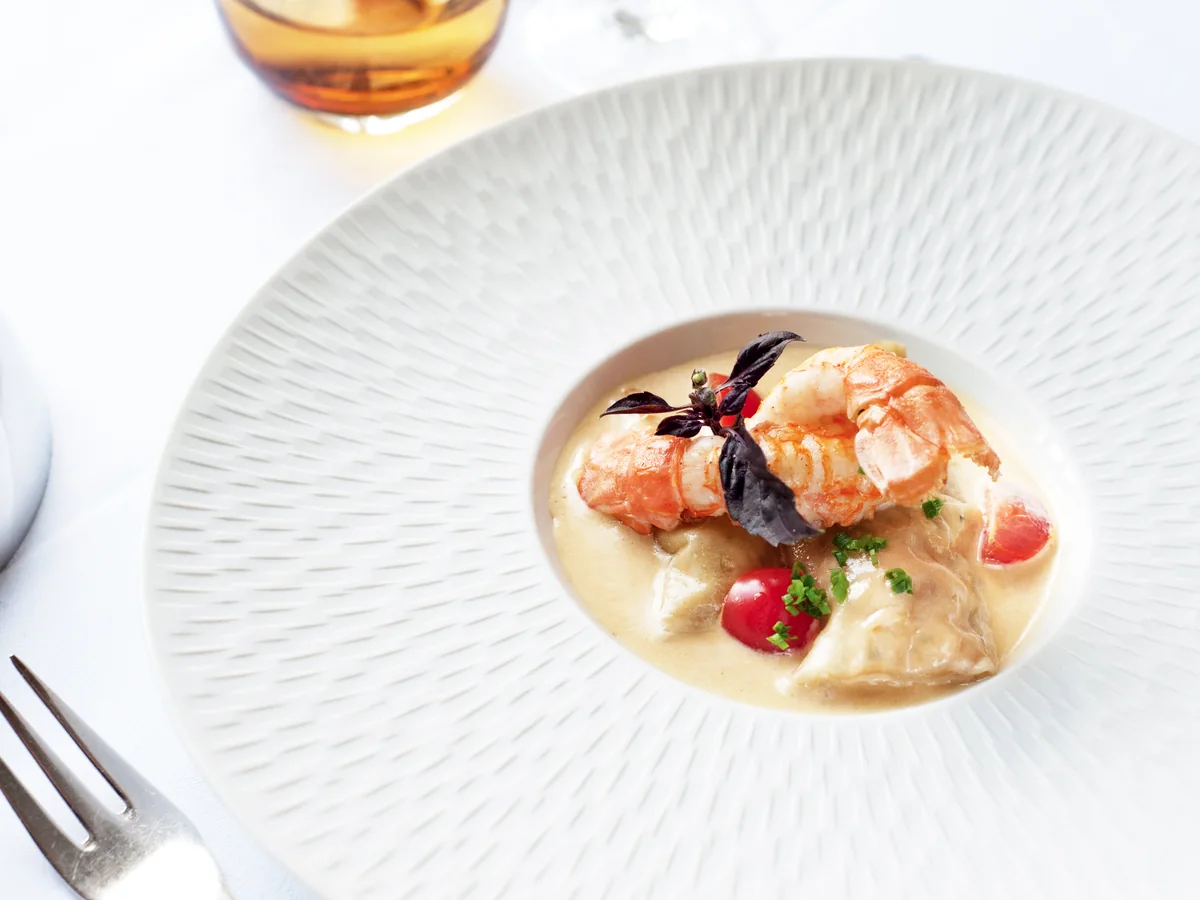 Plat de langoustine